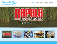 Tablet Screenshot of game-mill.com